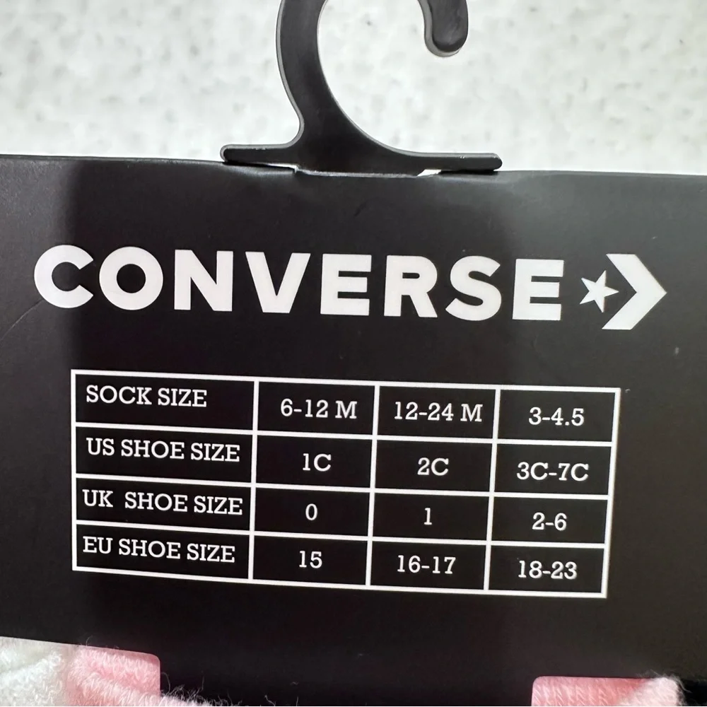 Girls Converse Socks